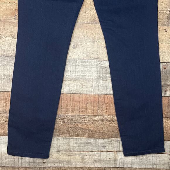 Ann Taylor LOFT Modern Skinny Jeans Dark Blue Size 29 8 - Picture 6 of 7
